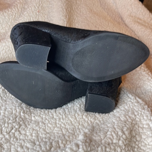 KENNETH COLE Womens Black Tap Dance Slip On Heeled Mules size 8.5 - Picture 7 of 14